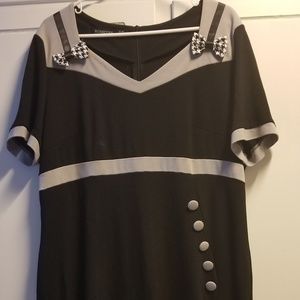 Pin Up Wiggle Vintage Repro Dress